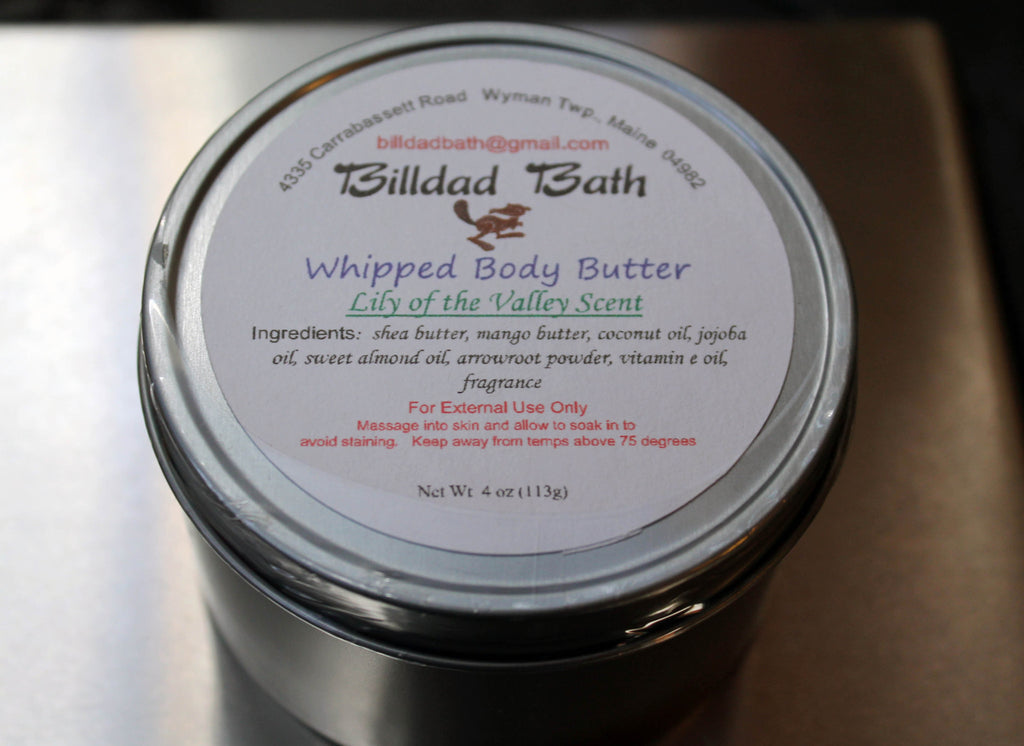 Whipped Body Butter  ***This product is not available during warm temps due to the melting point***